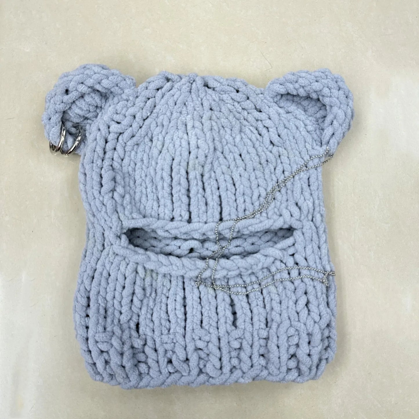 Knitted Bear Balaclava