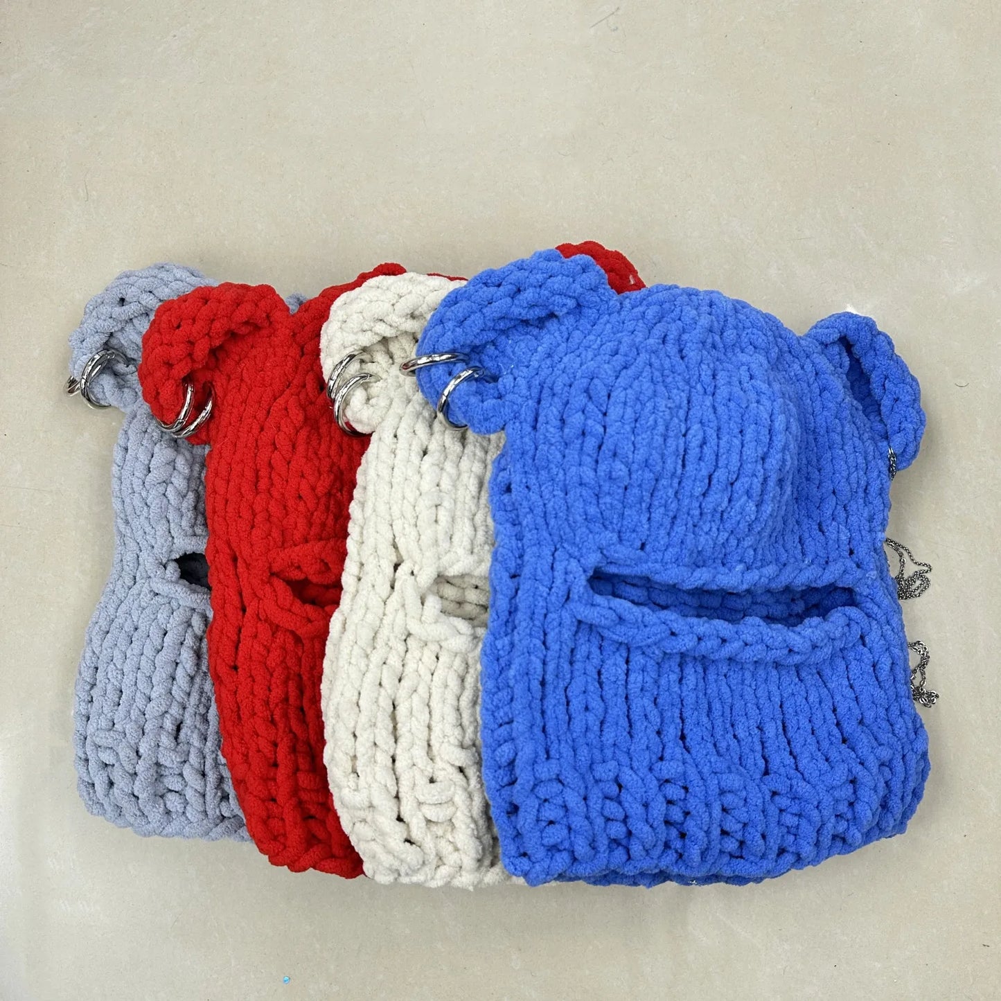 Knitted Bear Balaclava